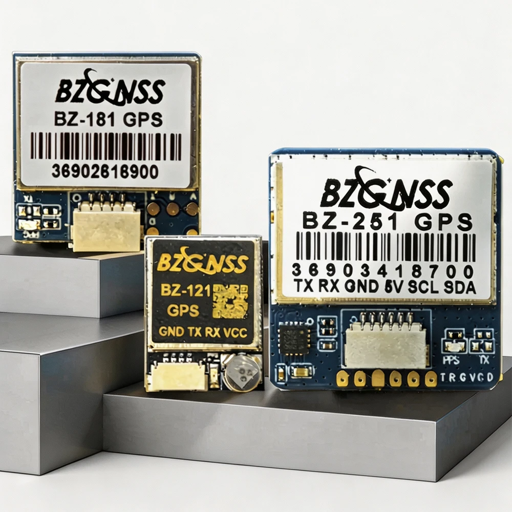 BZGNSS BZ-251 BZ-181 BZ-121 Dual Protocol GPS Module FPV Return Hover F7 F4 Flight Control Fixed Wing Return Rescue Drone Parts