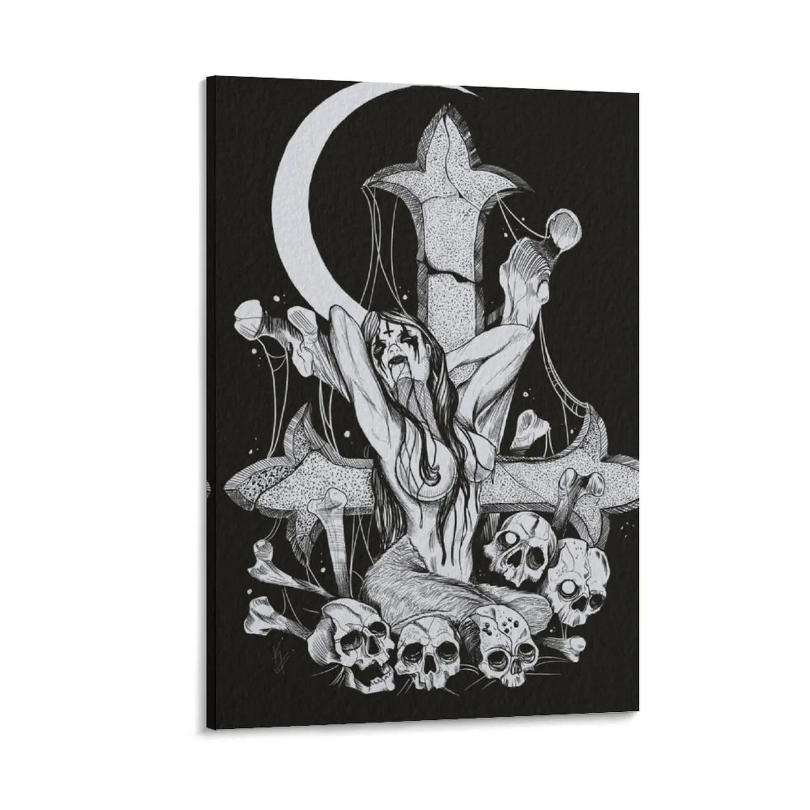 

Black metal Canvas Painting Posters on the wall accessories for home decor home decors accessories