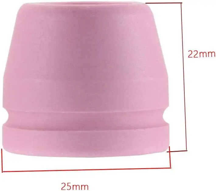 30pcs WSD-60 Slotted Shield Cap Cup for SG-55 AG-60 Plasma Cutting Torch Head