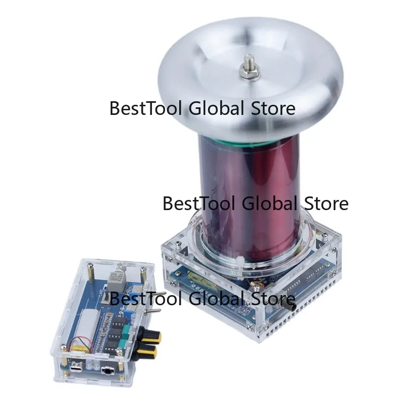 Готовый музыкальный генератор высокой частоты Tesla Coil SSTC 250 Вт, 110-240 В переменного тока, для самостоятельной сборки