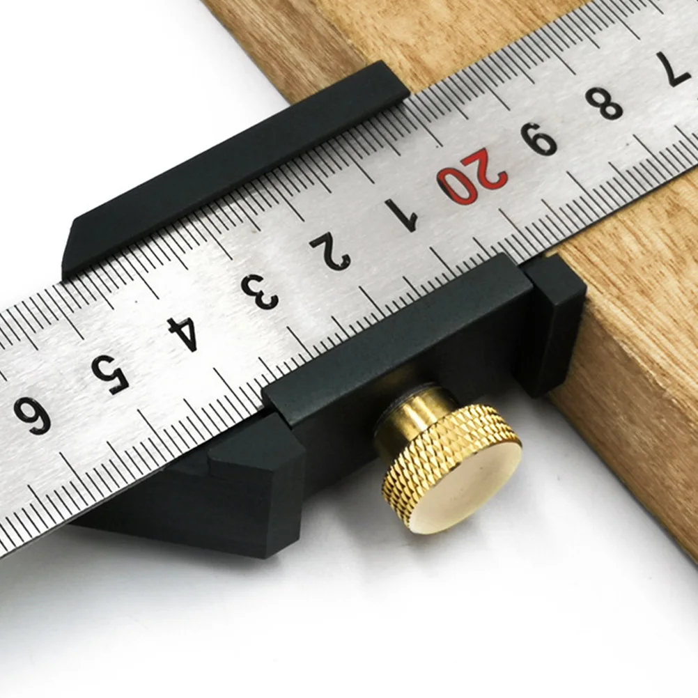 

Aluminum Alloy Positioning Block Adjustment Block For Woodworking Alignment Tools Carpenter Measurement Tool Without Steel Ruler