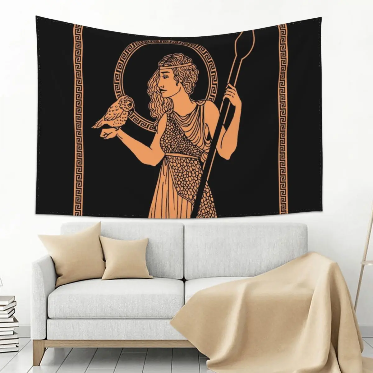 

Athena Pottery Tapestry Decor For Room Tapete For The Wall Room Design Tapestry