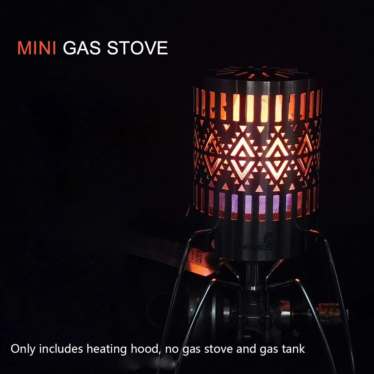 Outdoor Camping Tent Hand Warmer for CB-JCB or For SOTO Spider Stove Is Suitable for Far-infrared Stainless Steel Heating Cover