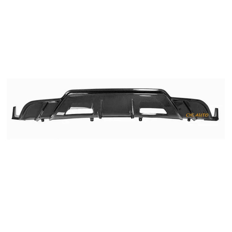 For Model 3 Turbo Aero Kits Rear Diffuser Without Light      2019 2020