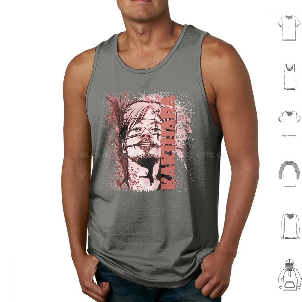 Kakihara Tank Tops Print Cotton Kakihara Ichi The Killer Koroshiya Koroshiya 1 Takashi Miike Hideo Yamamoto