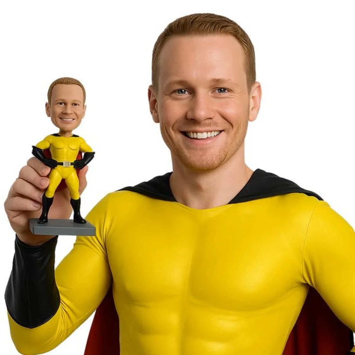 

Custom Bobblehead From Photo Personalized Handmade Clay Figurine Clay Doll Bobbleheads Figurines Couple Anniversary Gift