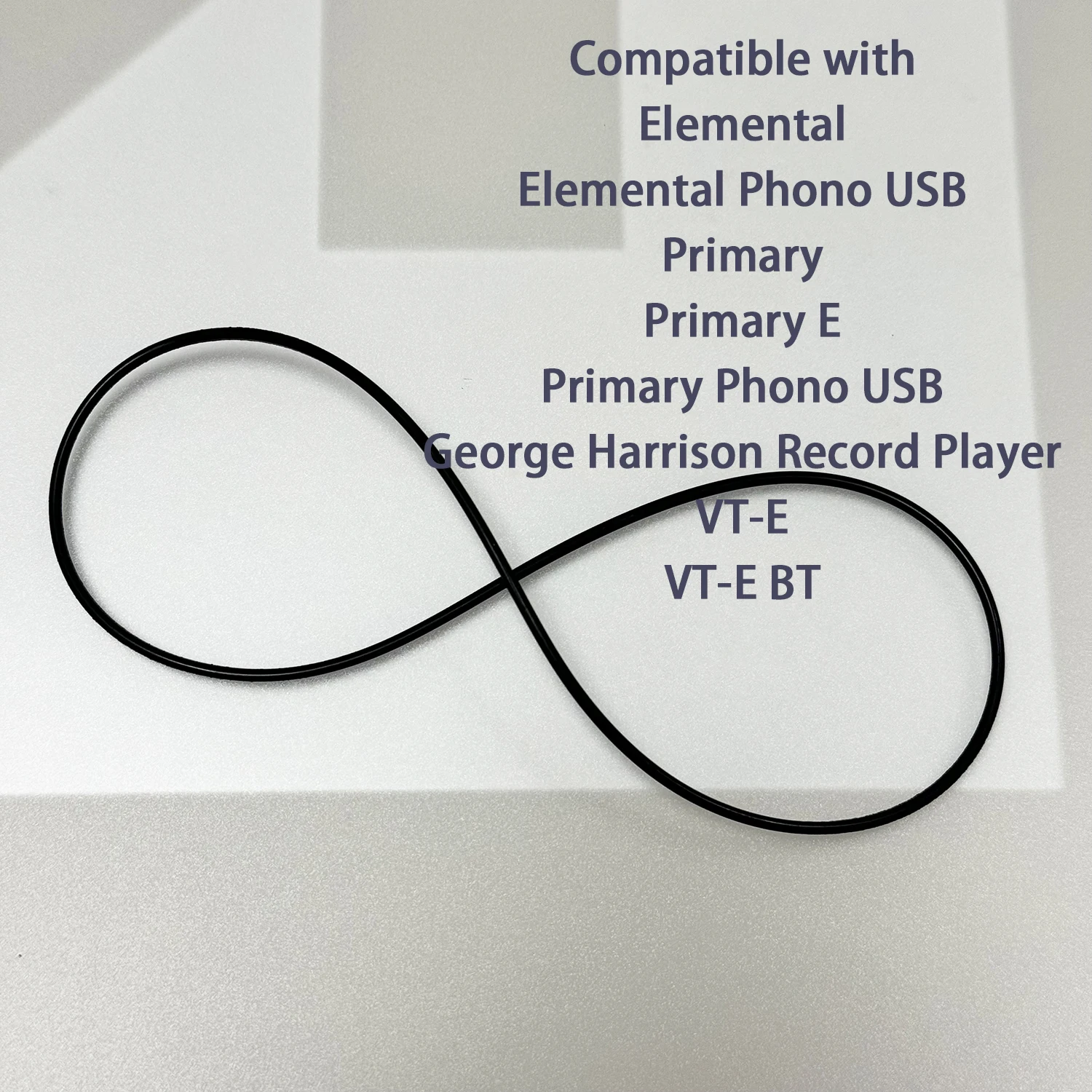 Turntable Rubber Drive Belt for Pro-Ject Elemental Phono USB Essential Primary E Phono USB VT-E BT George Harrison Record Player