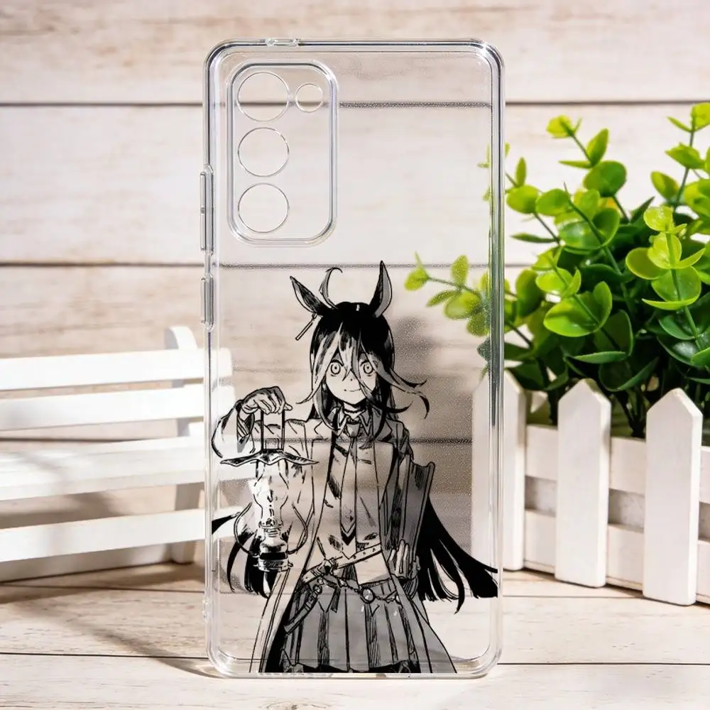 

Manhattan Cafe Uma For Samsung Galaxy S24 S25 S23 S22 S21 Plus S24 S25 Transparent Cover Phone Case