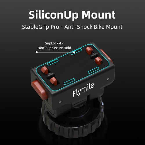 Imagen 2 del producto Soporte de Liberación Rápida Flymile, para Accesorios Insta360 X5/Ace Pro/2, Gimbal Magnético de Liberación Rápida, Adaptador con Soporte para Accesorios