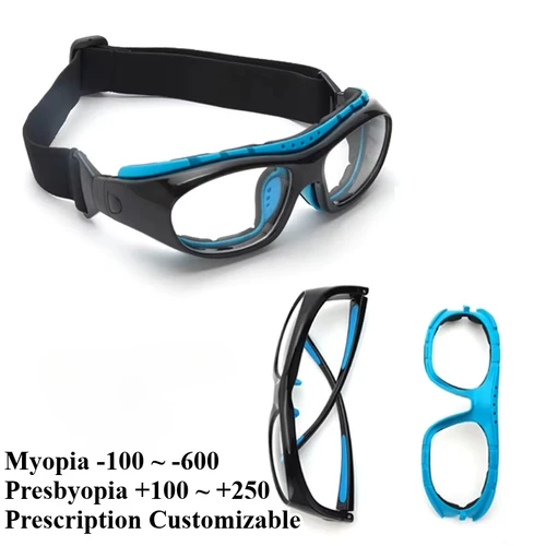 Gafas de baloncesto para miopía, gafas de fútbol, ciclismo, bicicleta, gafas para deportes al aire libre, lentes personalizables graduadas