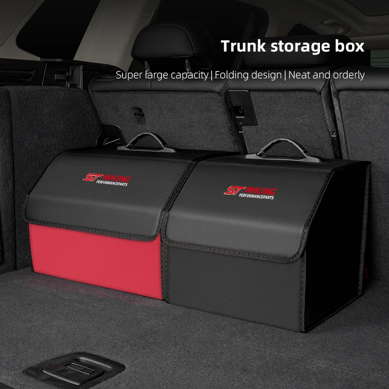 

Car Trunk Storage Box Foldable Auto Organizer Bag Accessories For Ford Explorer Transit F150 Fusion MK2 Focus Fiesta Mondeo MK3