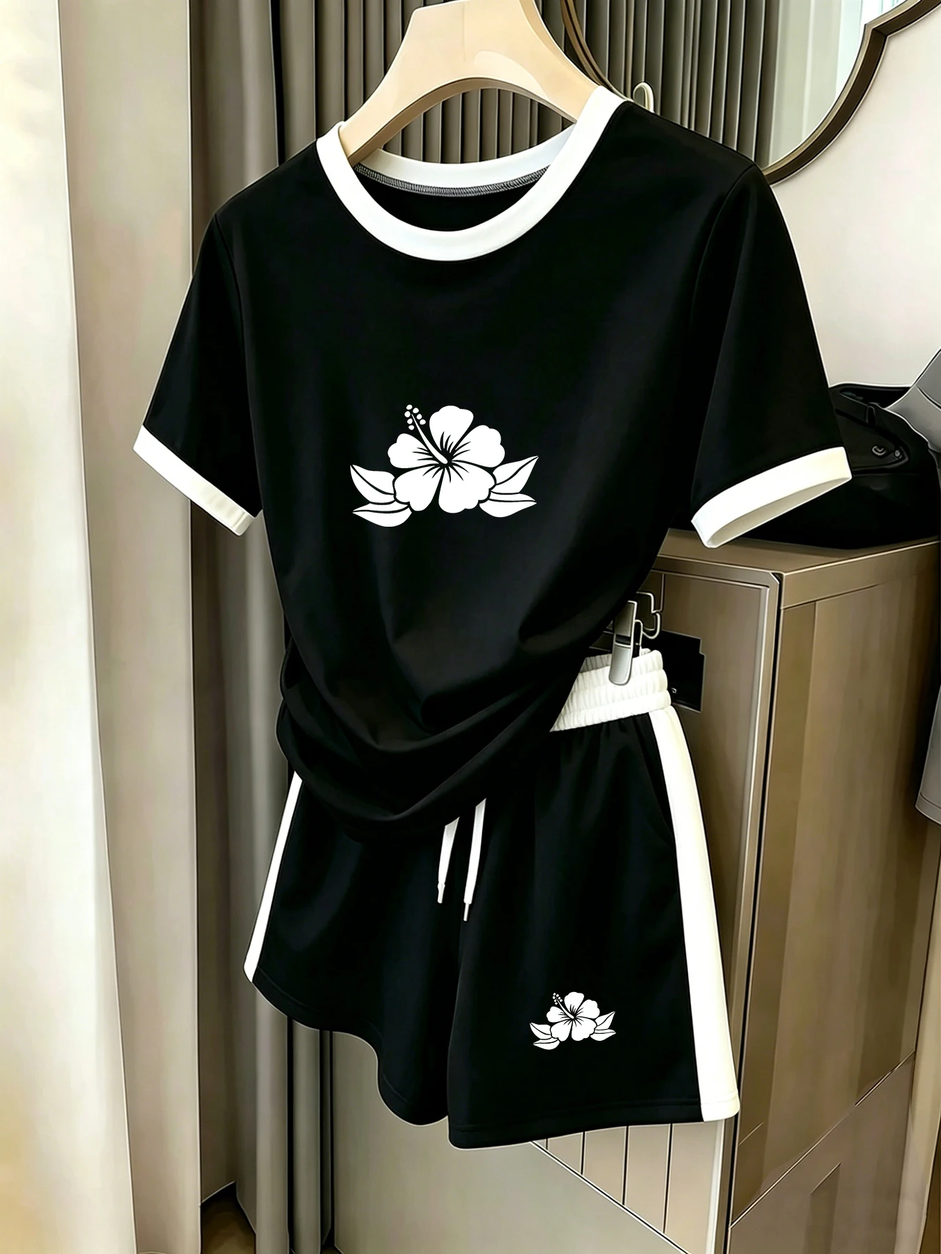 Conjunto de pantalones cortos - Summer Clothing Nyc reseña y precio