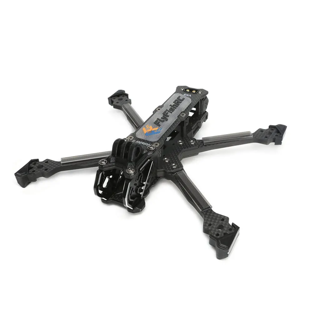 FlyFishRC Volador II VX5 / VD5 V2 T700 in fibra di carbonio 5 pollici Deadcat Freestyle Frame Kit supporto DJI O3 Air Unit per RC Drone FPV