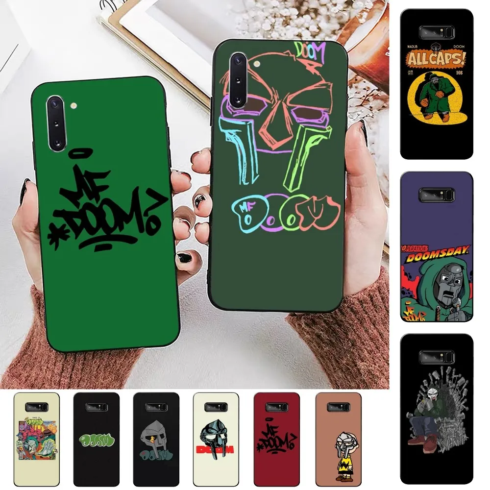 M-MF D-DOOM Rapper Phone Case For Samsung Note 8 9 10 20 Pro Plus Lite M 10 11 20 30 21 31 51 A 21 22 42 02 03