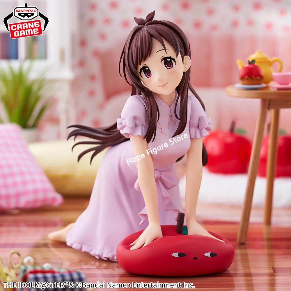 In Stock Original BANPRESTO Relax time Idolmaster Cinderella Girls Tsujino Akari Figure Anime Model Genuine Boxed Toy