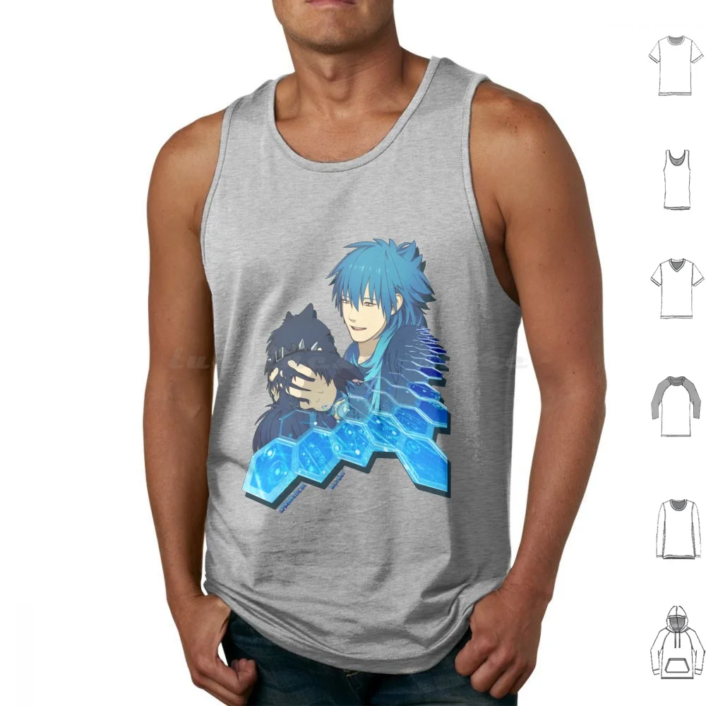 Renao And Rhyme Dmmd Shirt Tank Tops Print Cotton Dmmd Ren Seragaki Aoba