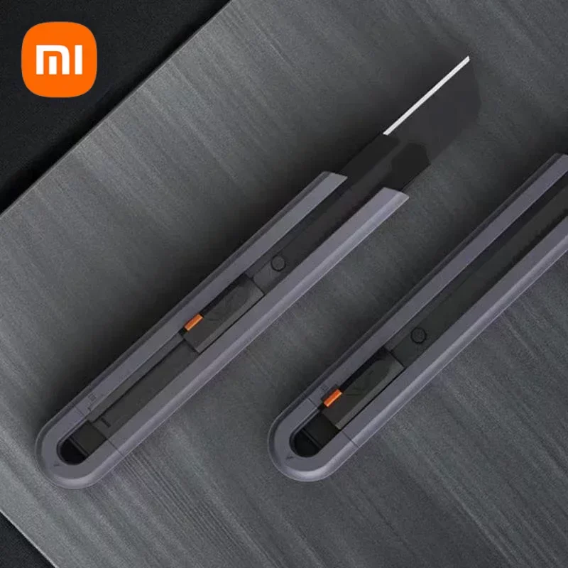 Xiaomi JIMIHOME Mini Utility Knife Carbon Steel Blade Safety Lock Stretch Pocket Professional Paper Cutter Household Manual Tool