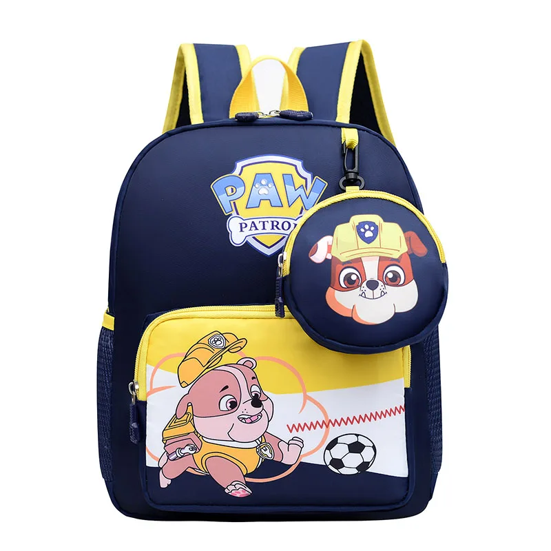 Kawaii Paw Patrol Kindergarten Backpack Chase School Bag Skye Bagpack Toddler Travel Bag Pouch Boy Coin Purse Girl Birthday Gift