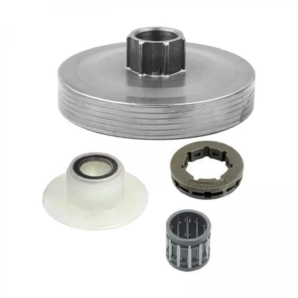 Clutch Roller Clutch Drum Sprocket Metal Bearing Kit Worm Gear Set for 4500 5200 5800 45cc 52cc 58cc Chainsaw Component