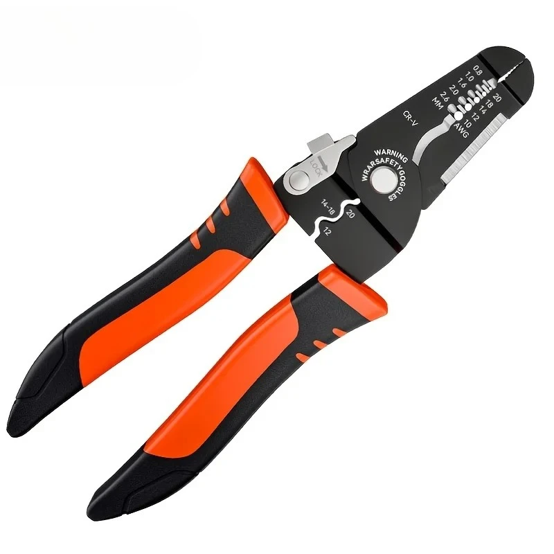 7inch Wire Cutter, Stripper Crimper, Stripping Tool, Cable Stripper, Wiring Tools, Wire Crimping Tool