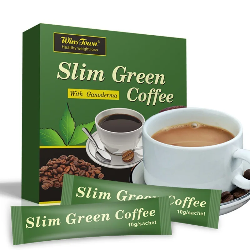 Wins Town Slim Green Coffee With GanodermaFactory Coffee Factory