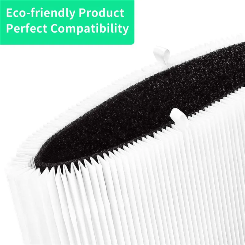 

Сменный фильтр BAAN-4 шт. для Blueair Blue Pure 411,411 + и мини-очистителя воздуха, композитный фильтр HEPA и активированного угля