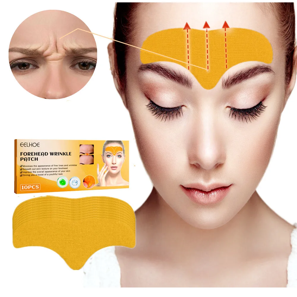 Forehead Wrinkle Patch Anti Wrinkles Facial Patches Natural Anti-wrinkle Firming Mask Removal Gel Patch Face Skin Patch