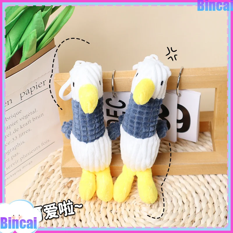 

Cartoon Cute Plush Ugly Duck Keychain Toy Soft Key Ring Lady Girl Charm Bag Pendant Car Kids Cute Duck Key Holder Children Gifts