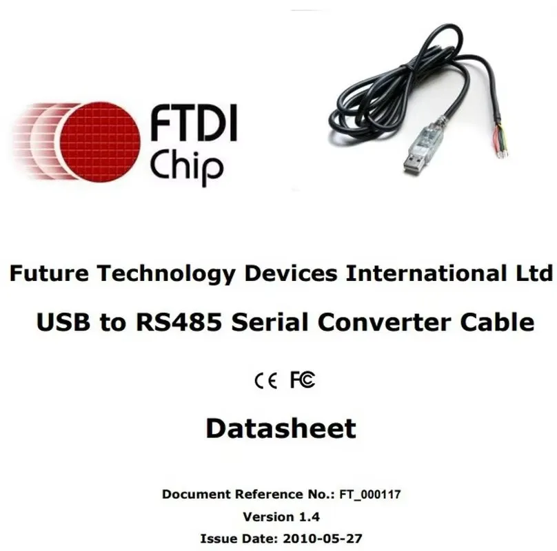 FTDI official USB-RS485-WE-1800-BT level UART converter cable FT232RQ