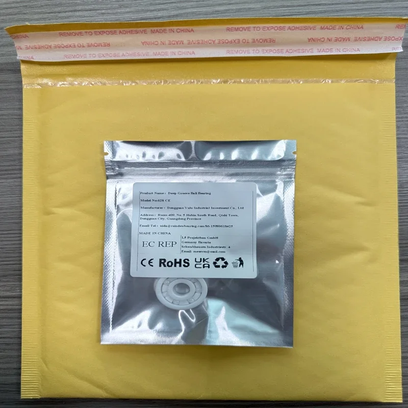 

5PCS 628 CE 8X24X8 mm Full Ceramic Bearing ABEC-9 Full Zro2 Ceramic Zirconia Bearing for Fishing Reel