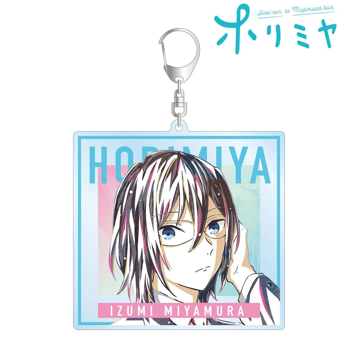 Tienda periférica de Anime Horimiya Kyoko Hori Izumi Toru Yuki Ani-Art Ver llavero acrílico colgante ornamentado Fans encanto regalos alrededor de 6cm