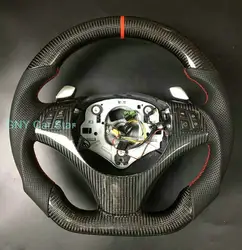 100% Real Carbon Fiber Car Steering Wheel For BMW 3 Series E82 E84 E87 X1 E90 320d E92 E93 320i