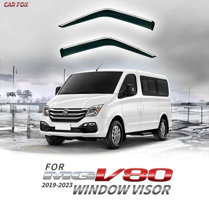 

2Pcs For MG V80 2019-2023+ Car Window Visor Awning Shelters Windshield Side Window Rain Sun Shade Auto Accessories Car Styling