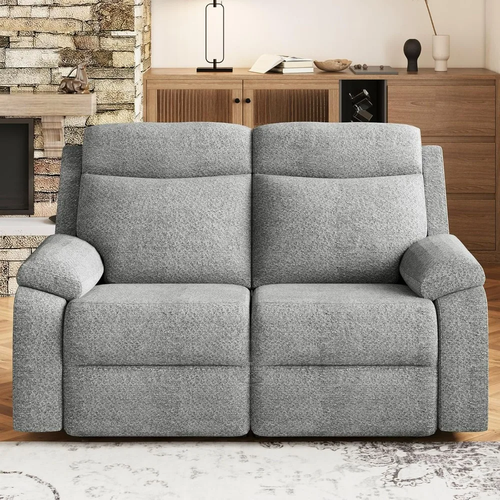 Reclinabile Loveseat di grande potenza per adulti. Divano reclinabile per Home Theater, comodo divano a due posti reclinabile per soggiorno