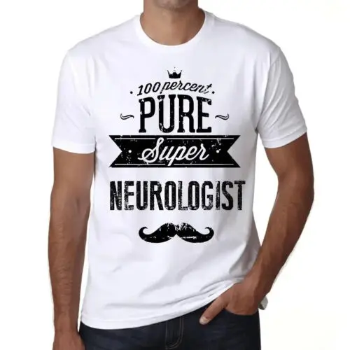 Heren Grafisch T-Shirt 100% Zuivere Super Neuroloog – 100% Pure Super