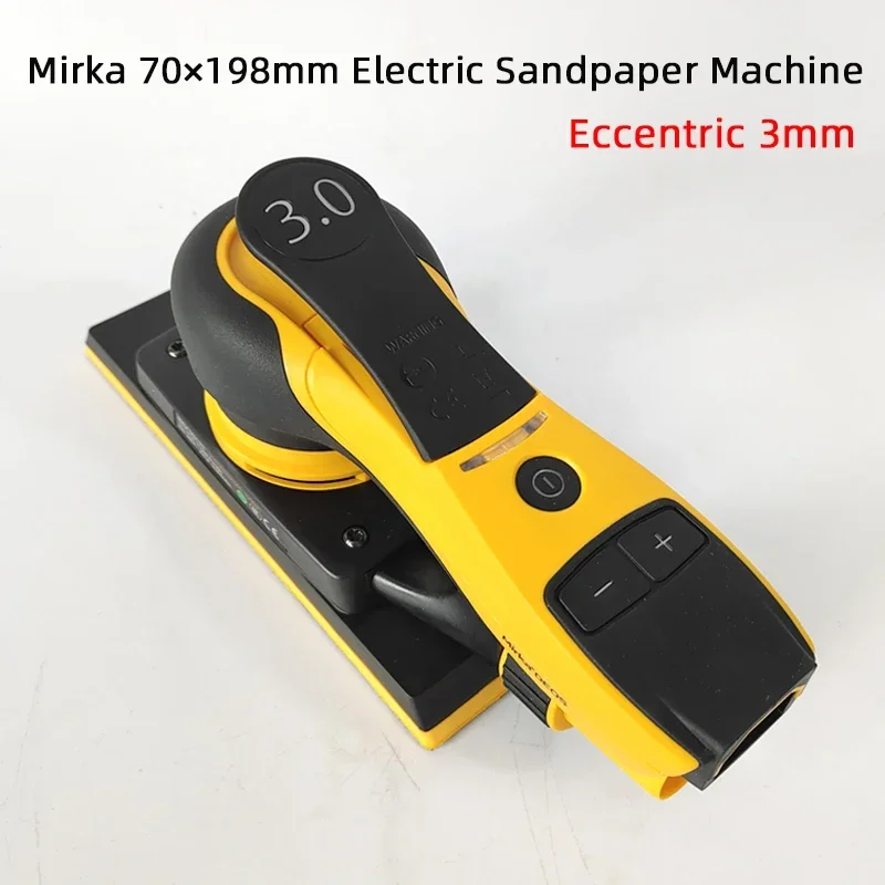 Square 70-198mm 250W Electric Sander Detail Sander Woodworking Car Paint Tool Original Made