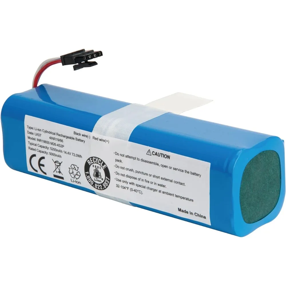 Nowa wymienna bateria 5200mAh/6800mAh do Eufy Robovac L70 L10 Hybrid, T2190, T2190G21, PNINR18650M26-4S2P