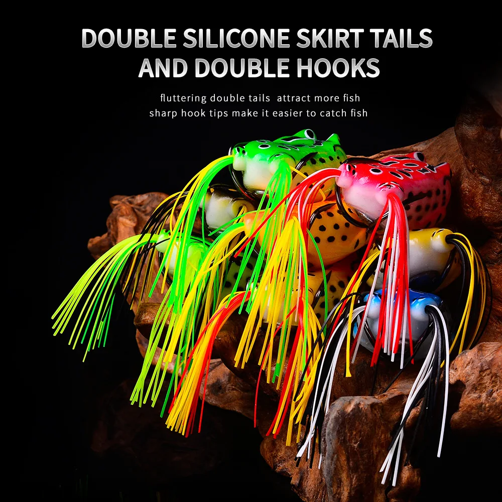 5G 8.5G 13G 17.5G الضفدع إغراء لينة الصيد الطعم البلاستيك الصيد إغراء مع الصيد هوك توبواتر راي الضفدع الطعم الاصطناعي ل باس #6
