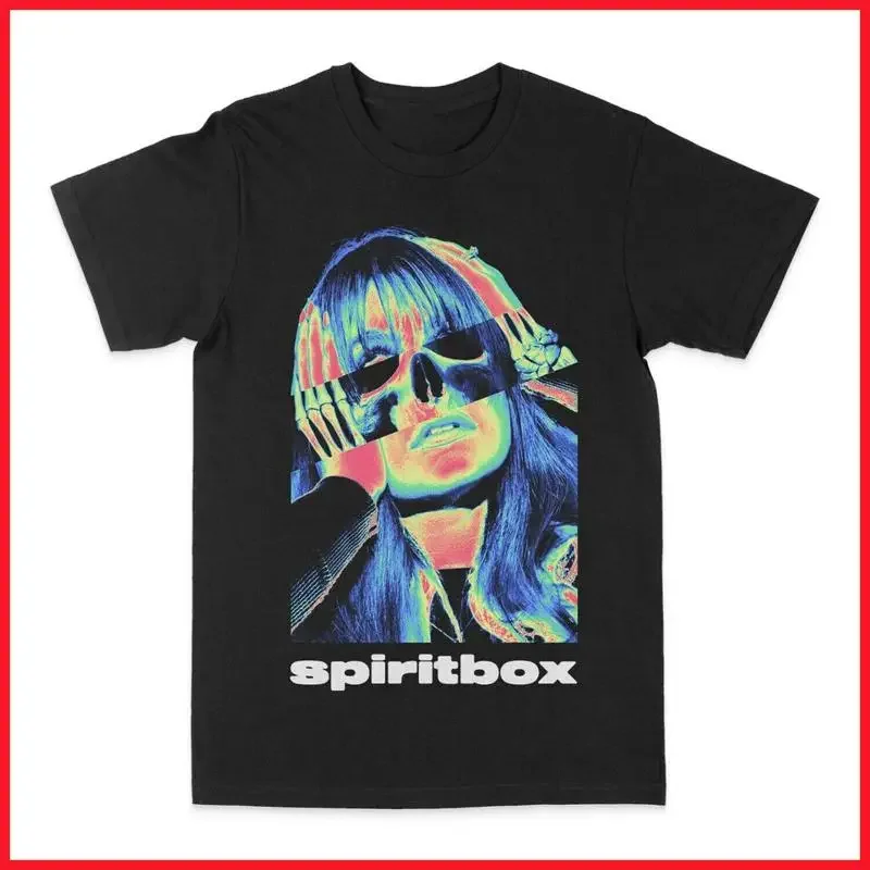 Spiritbox Xray World Tour 2023 Logo Black Rock Metal T-Shirt für Fans S 5XL