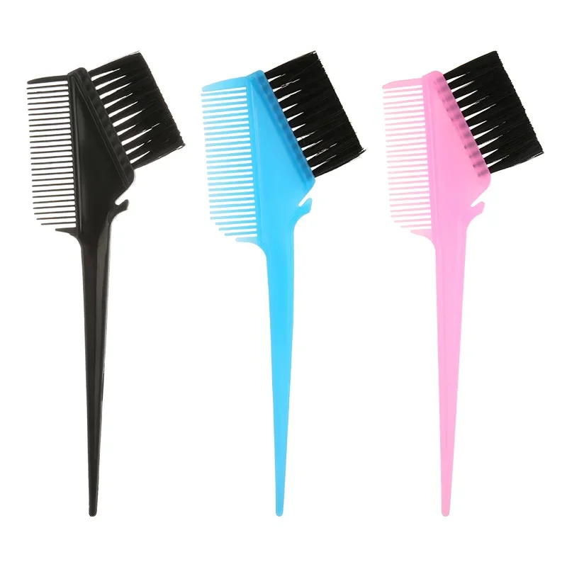 6Pcs/Set Hair Dye Color Brush Bowl Set 180ml Shampoo Bottle with Ear Caps Dye Mixer Hairstyle Hairdressing Styling Salon