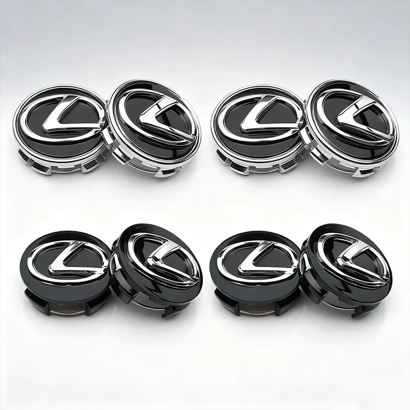 

4Pcs 62mm Car Styling Wheel Center Cap Hub Replaced Covers For Lexus IS250 IS200 CT200h GS300 LS430 RX450h LX570 IS300 ES300h LX