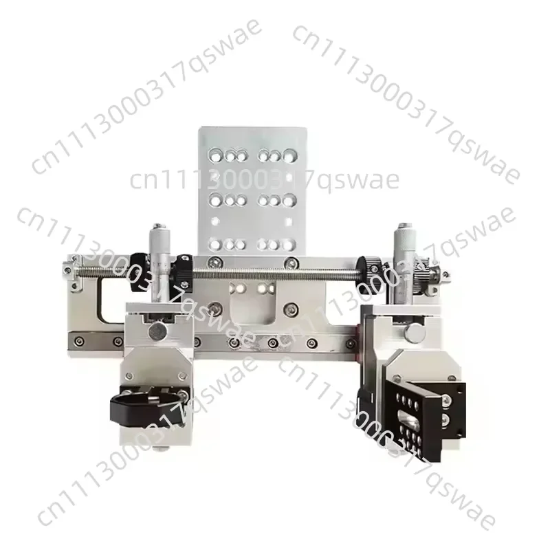 Adjustable three-axis metal hanger fixed distribution valve with pin core assembly for industrial machine tool accessories