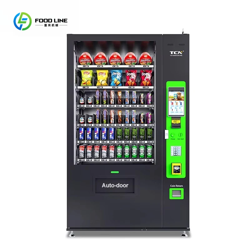 

Fresh Food Vending Machine Refrigerated Elevator Vending Machine With Payment System