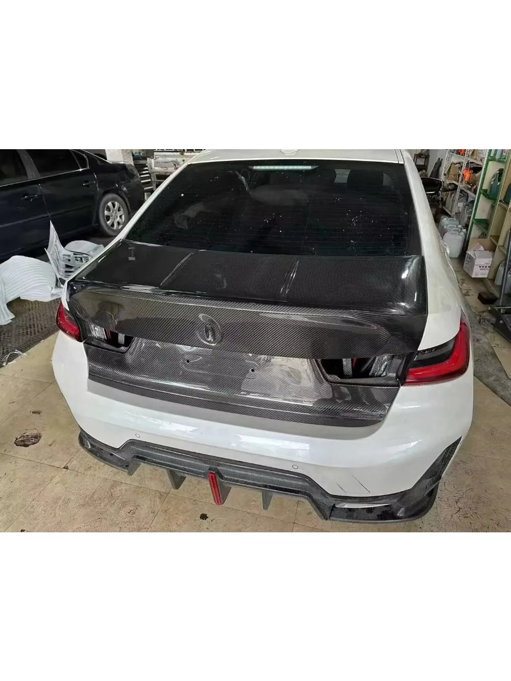 Picture 5: Dry Carbon Fiber CSL Style Rear Trunk Lid for  G80 M3 G20