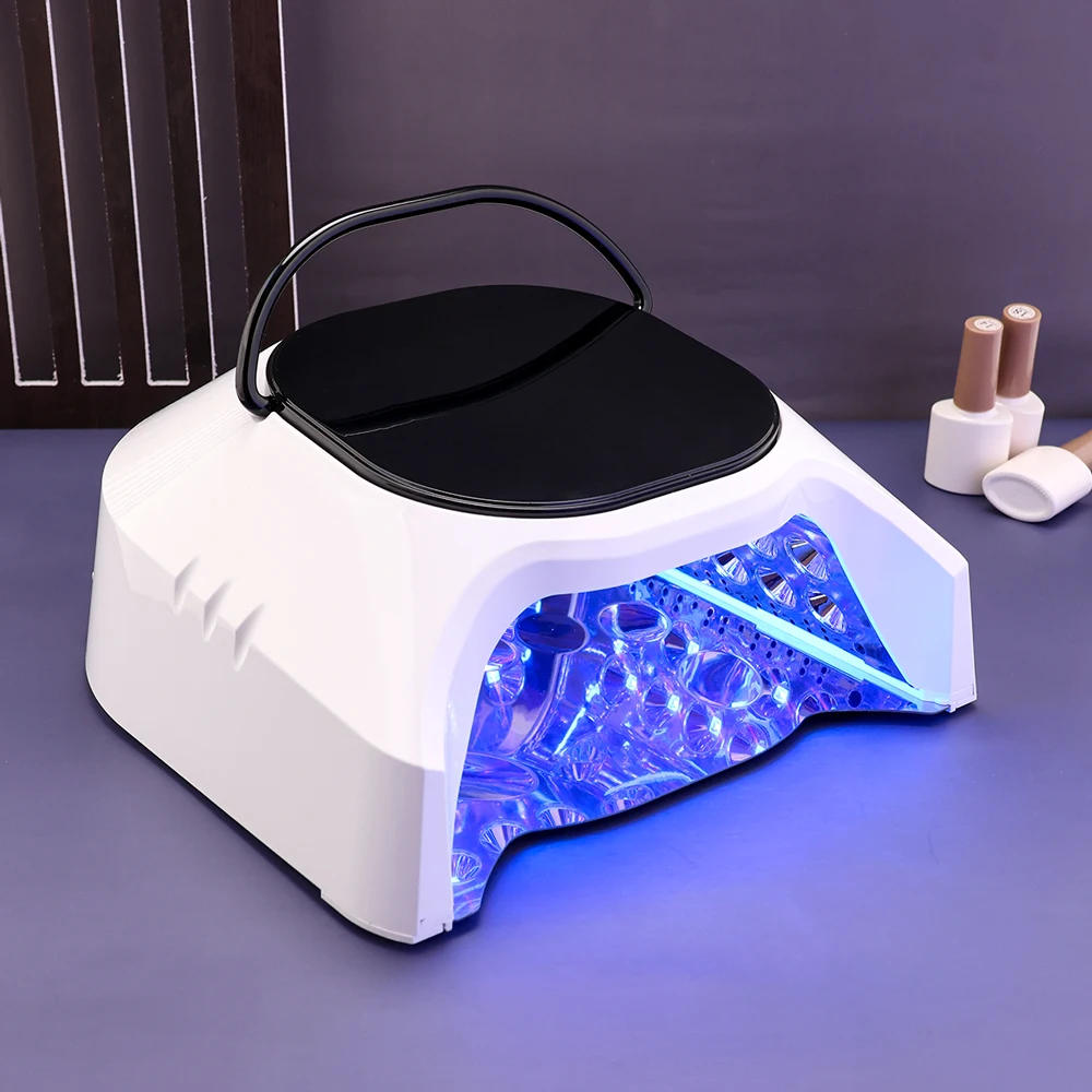 전문가용 고출력 96W 무선 휴대용 UV LED 라이트 램프 네일 드라이어 램프 (살롱용)