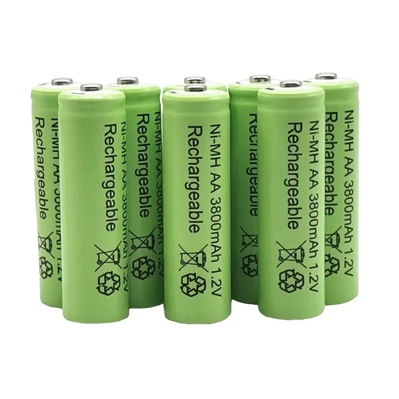 3800mAh AA 1.2V Battery Ni-MH Rechargeable Battery for Toy Remote Control Rechargeable Batteries AA 1.2v 3800mah Battery image 3