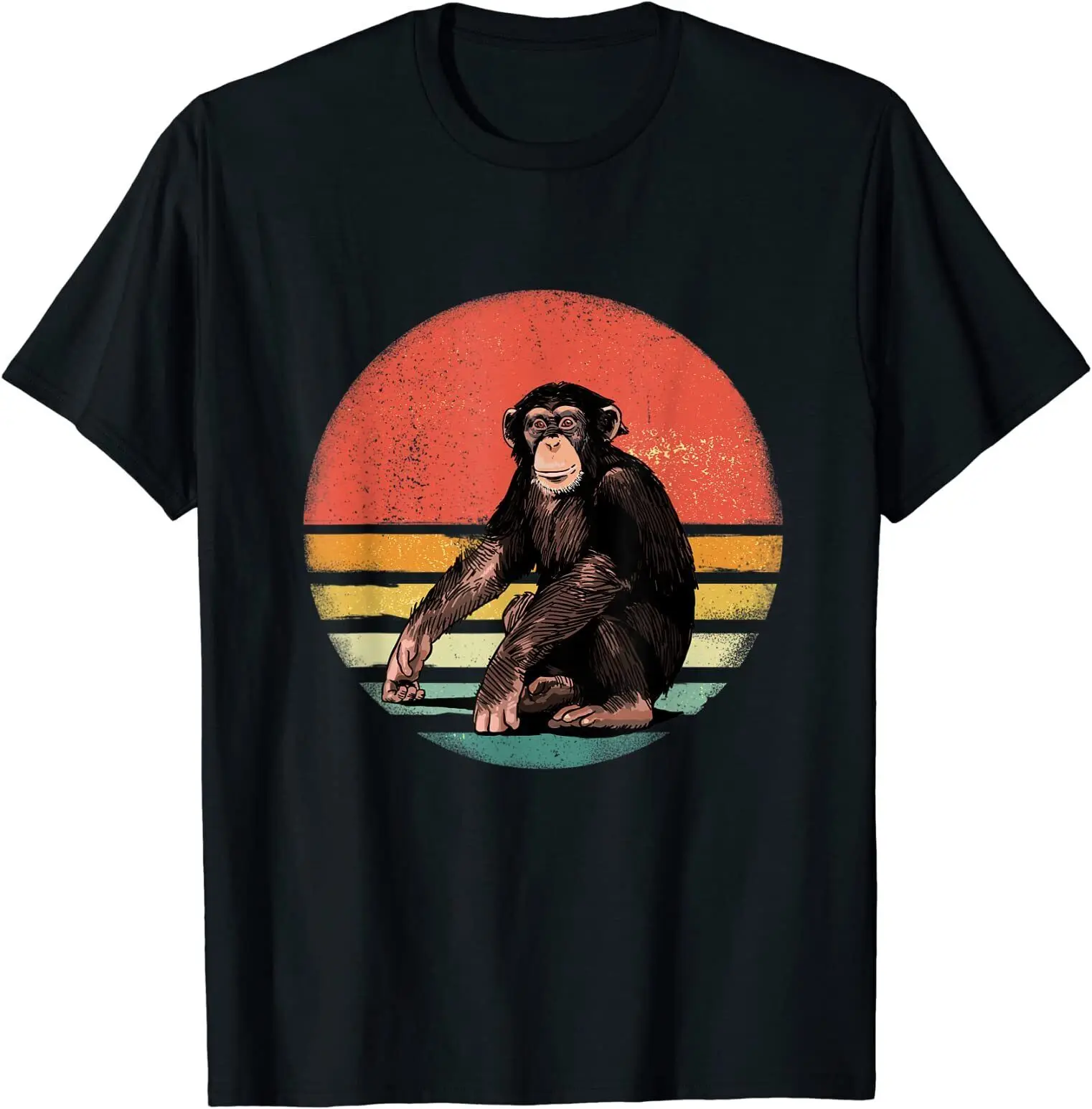 

NEW LIMITED Retro Vintage Monkey Animal Design Great Gift Idea Tee T-Shirt S-3XL