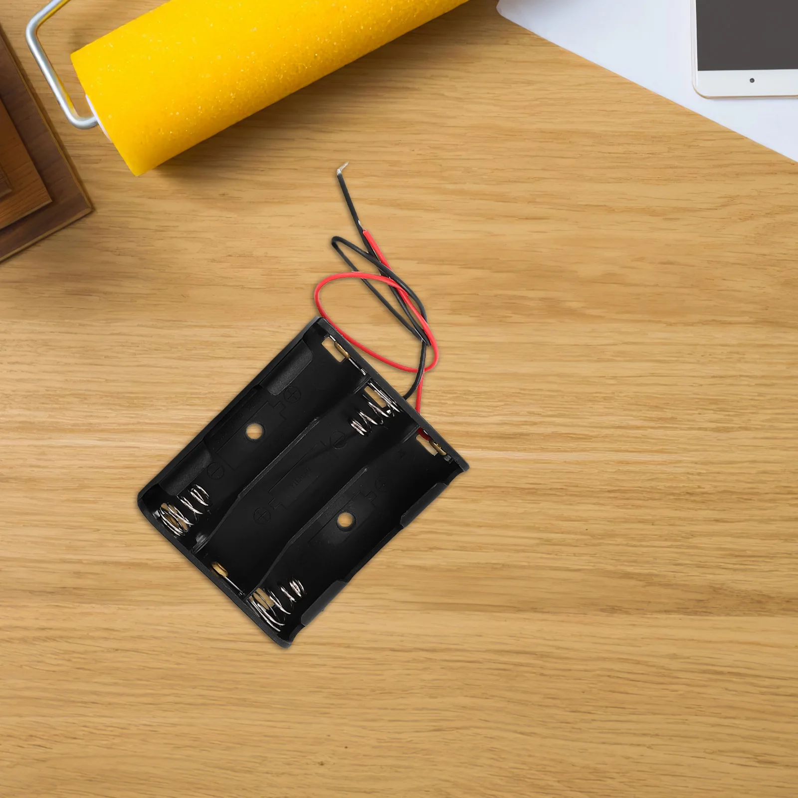 

5 Pcs Box Accessories AA Holder Wire Leads 3 Slot Case Storage Organizer Storage Organizer Case For Remote Control Toy