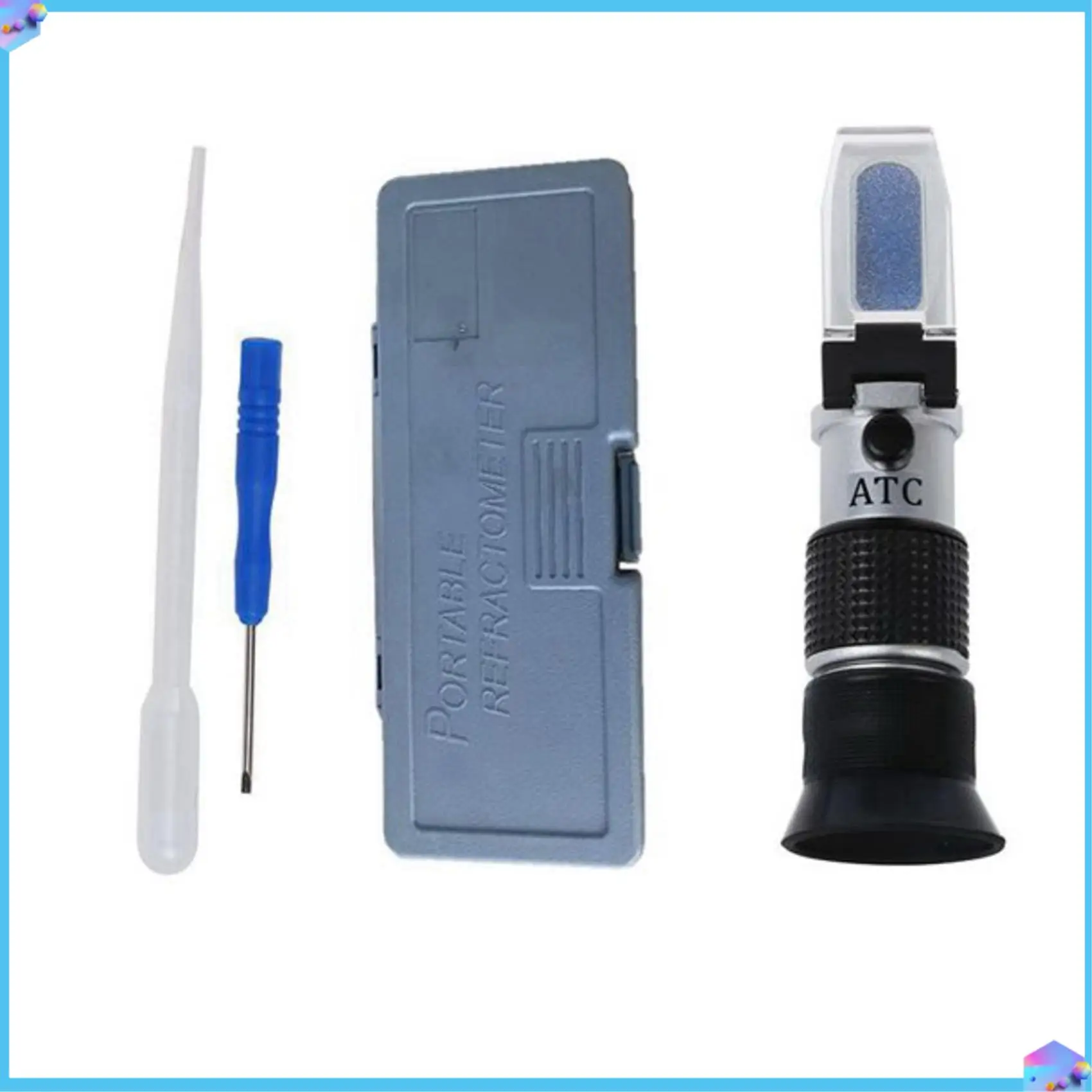 

A43T 2X Refractometer - Refractometer 0-90% Brix, Sugar Level
