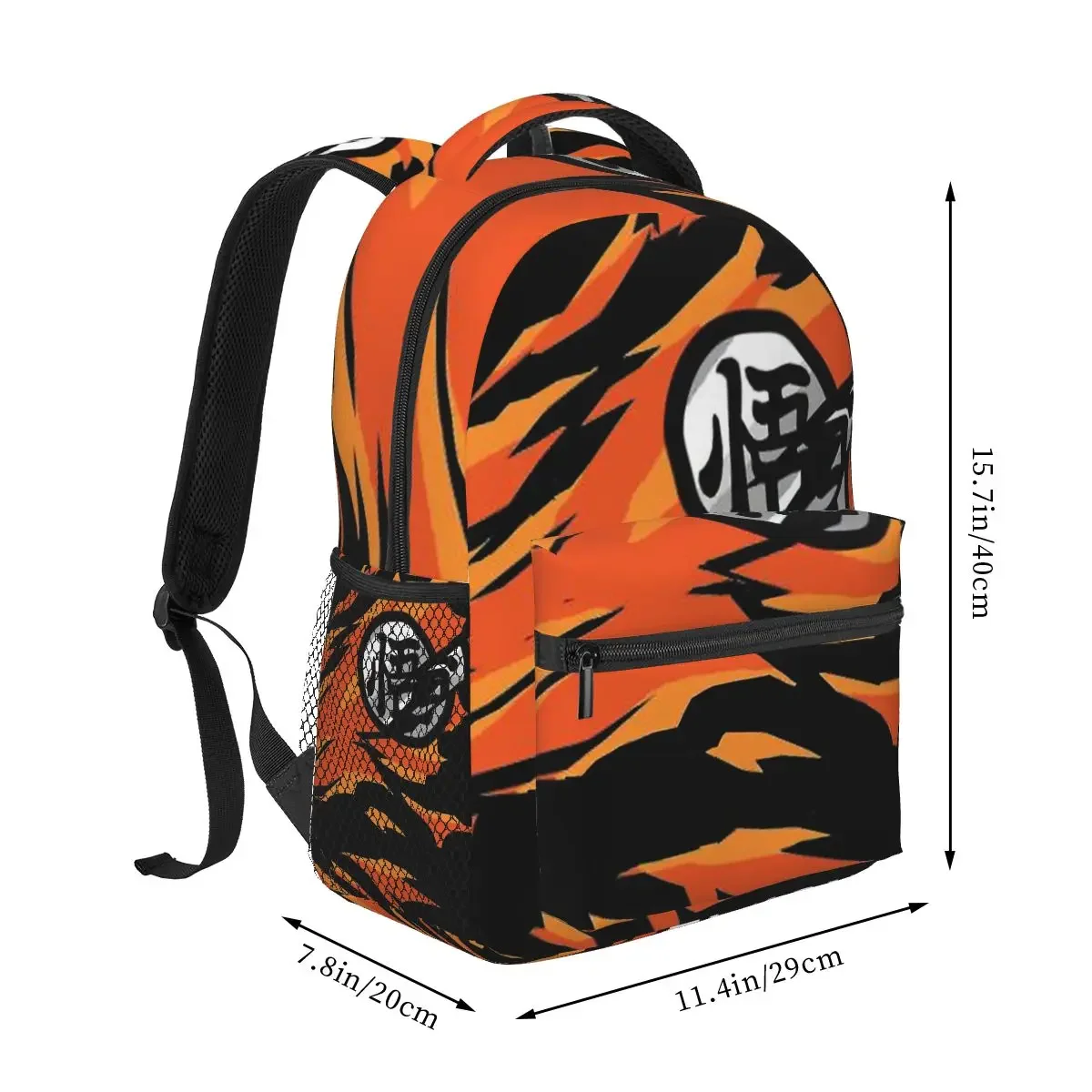 Son Goku-dragon Ball Z Backpacks Boys Girls Bookbag Students School Bags Cartoon Laptop Rucksack Shoulder Bag Large Capacity